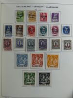 Deutsches Reich überwiegend gestempelt besammelt im Schaubek Album #MA229