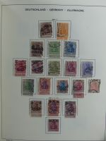 Deutsches Reich überwiegend gestempelt besammelt im Schaubek Album #MA229