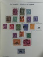Deutsches Reich überwiegend gestempelt besammelt im Schaubek Album #MA229
