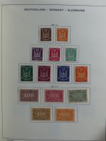 Deutsches Reich überwiegend gestempelt besammelt im Schaubek Album #MA229