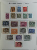 Deutsches Reich überwiegend gestempelt besammelt im Schaubek Album #MA229