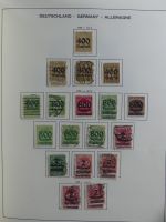 Deutsches Reich überwiegend gestempelt besammelt im Schaubek Album #MA229