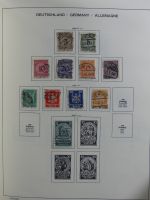 Deutsches Reich überwiegend gestempelt besammelt im Schaubek Album #MA229