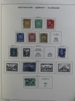 Deutsches Reich überwiegend gestempelt besammelt im Schaubek Album #MA229