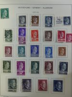 Deutsches Reich überwiegend gestempelt besammelt im Schaubek Album #MA229