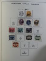 Deutsches Reich überwiegend gestempelt besammelt im Schaubek Album #MA229