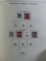 Deutsches Reich überwiegend gestempelt besammelt im Schaubek Album #MA229