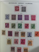 Deutsches Reich überwiegend gestempelt besammelt im Schaubek Album #MA229
