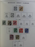 Deutsches Reich überwiegend gestempelt besammelt im Schaubek Album #MA229