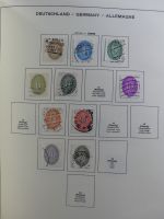Deutsches Reich überwiegend gestempelt besammelt im Schaubek Album #MA229