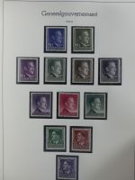 Deutsches Reich überwiegend gestempelt besammelt im Schaubek Album #MA229
