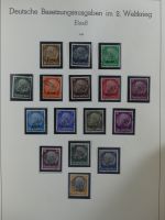 Deutsches Reich überwiegend gestempelt besammelt im Schaubek Album #MA229