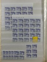 DDR 4er Blöcke und Zd im Einsteck Album #MA230