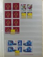 DDR 4er Blöcke und Zd im Einsteck Album #MA230