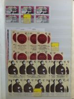 DDR 4er Blöcke und Zd im Einsteck Album #MA230