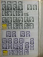 DDR 4er Blöcke und Zd im Einsteck Album #MA230