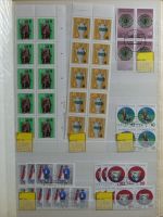 DDR 4er Blöcke und Zd im Einsteck Album #MA230