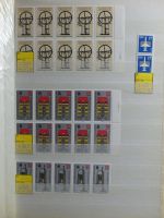 DDR 4er Blöcke und Zd im Einsteck Album #MA230