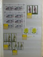 DDR 4er Blöcke und Zd im Einsteck Album #MA230