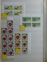 DDR 4er Blöcke und Zd im Einsteck Album #MA230