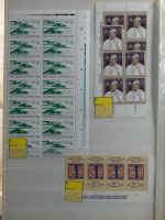 DDR 4er Blöcke und Zd im Einsteck Album #MA230