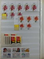 DDR 4er Blöcke und Zd im Einsteck Album #MA230