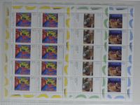 BRD Bund über 50 verschiedene 10er Bögen im Einsteck Album #MA231