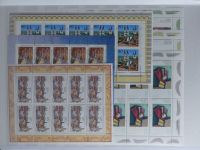 BRD Bund 38 verschiedene 10er Bögen im Einsteck Album #MA232