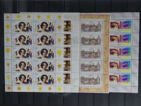 BRD Bund 64 verschiedene 10er Bögen im Einsteck Album #MA233