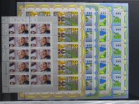 BRD Bund 64 verschiedene 10er Bögen im Einsteck Album #MA233