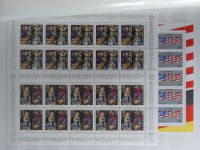 BRD Bund 61 verschiedene 10er Bögen im Einsteck Album #MA234