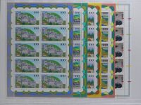 BRD Bund 61 verschiedene 10er Bögen im Einsteck Album #MA234