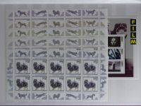 BRD Bund 61 verschiedene 10er Bögen im Einsteck Album #MA234