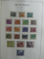 Berlin mit Teilen der Anfänge gestempelt im Leuchtturm Album #MA236