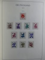 Berlin mit Teilen der Anfänge gestempelt im Leuchtturm Album #MA236