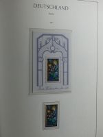 Berlin mit Teilen der Anfänge gestempelt im Leuchtturm Album #MA236