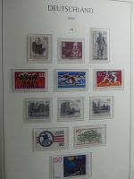 Berlin mit Teilen der Anfänge gestempelt im Leuchtturm Album #MA236