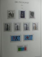 Berlin mit Teilen der Anfänge gestempelt im Leuchtturm Album #MA236