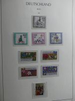 Berlin mit Teilen der Anfänge gestempelt im Leuchtturm Album #MA236