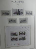 Berlin mit Teilen der Anfänge gestempelt im Leuchtturm Album #MA236