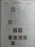 Deutsches Reich alte KA-BE Schwarte u.a. auch mit Bund im KA-BE Album #MA240