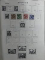 Deutsches Reich alte KA-BE Schwarte u.a. auch mit Bund im KA-BE Album #MA240