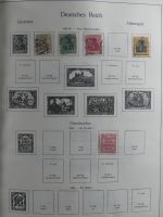 Deutsches Reich alte KA-BE Schwarte u.a. auch mit Bund im KA-BE Album #MA240