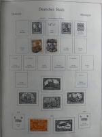 Deutsches Reich alte KA-BE Schwarte u.a. auch mit Bund im KA-BE Album #MA240