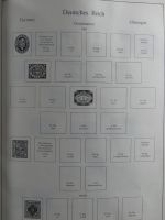 Deutsches Reich alte KA-BE Schwarte u.a. auch mit Bund im KA-BE Album #MA240