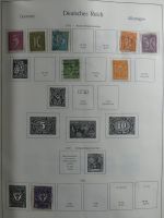 Deutsches Reich alte KA-BE Schwarte u.a. auch mit Bund im KA-BE Album #MA240