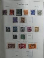 Deutsches Reich alte KA-BE Schwarte u.a. auch mit Bund im KA-BE Album #MA240