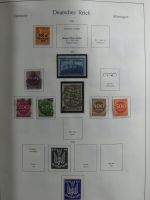 Deutsches Reich alte KA-BE Schwarte u.a. auch mit Bund im KA-BE Album #MA240