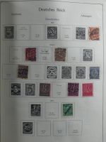 Deutsches Reich alte KA-BE Schwarte u.a. auch mit Bund im KA-BE Album #MA240