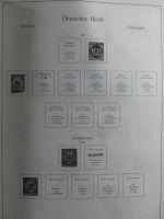 Deutsches Reich alte KA-BE Schwarte u.a. auch mit Bund im KA-BE Album #MA240